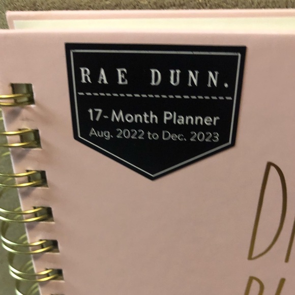 🆕 Rae Dunn DREAM IT PLAN IT DO IT 2023 Planner Pink - Picture 3 of 10